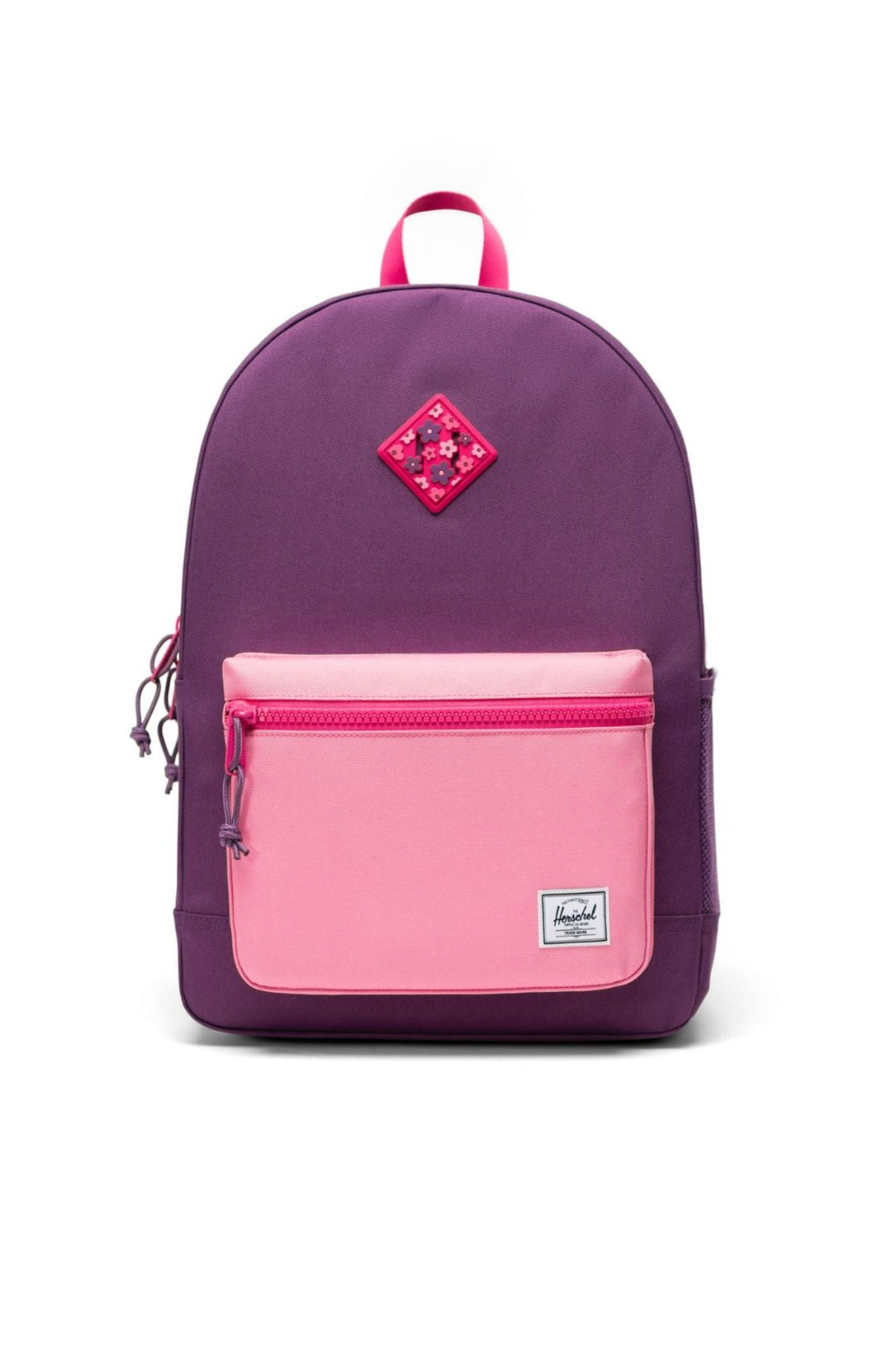 Herschel Purple Colorblock Youth Backpack 26L (Girl) – Bowfish Kids Herschel Purple Colorblock Youth Backpack 26L (Girl) – Bowfish Kids