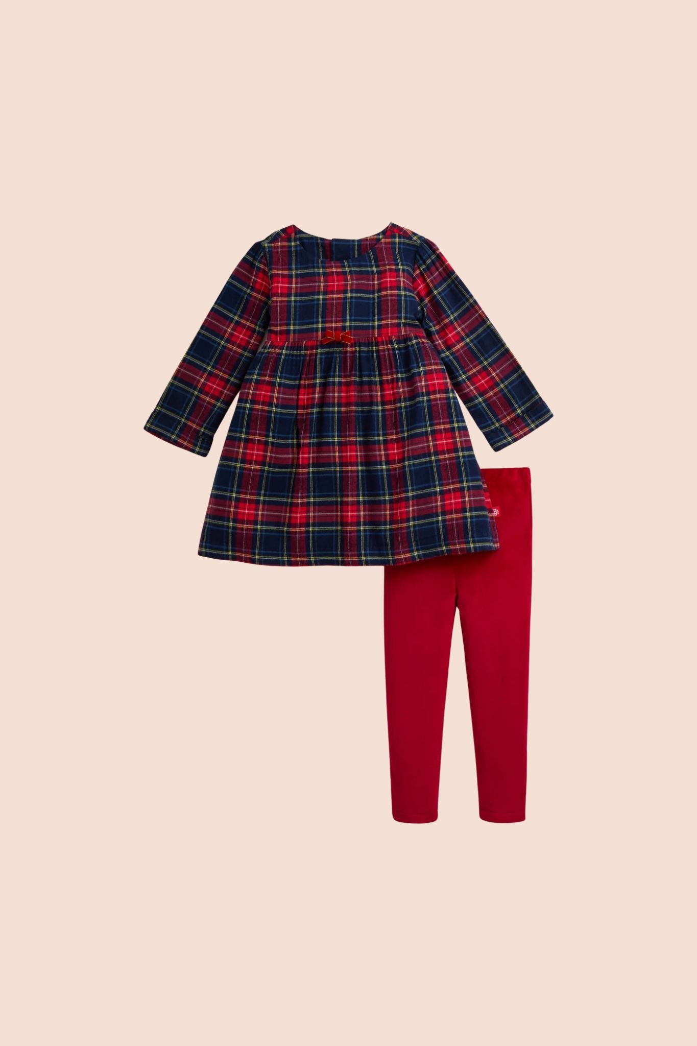 Magnetic Me Flannel Dress & Legging Set Holiday Plaid 5Y Magnetic Me Flannel Dress & Legging Set Holiday Plaid 5Y