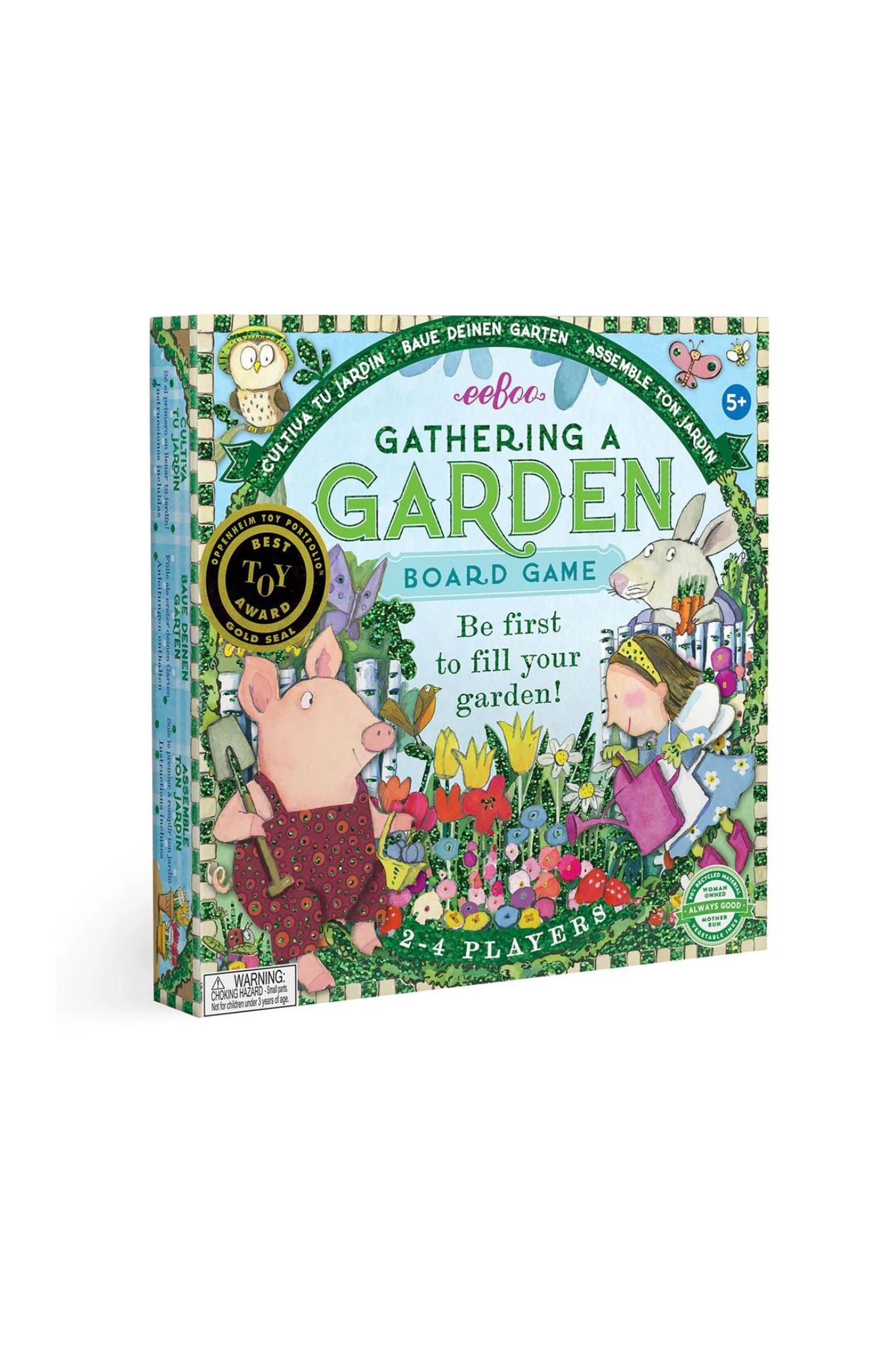 Gathering a Garden Foil Board Game (5+ Years) Bowfish Kids