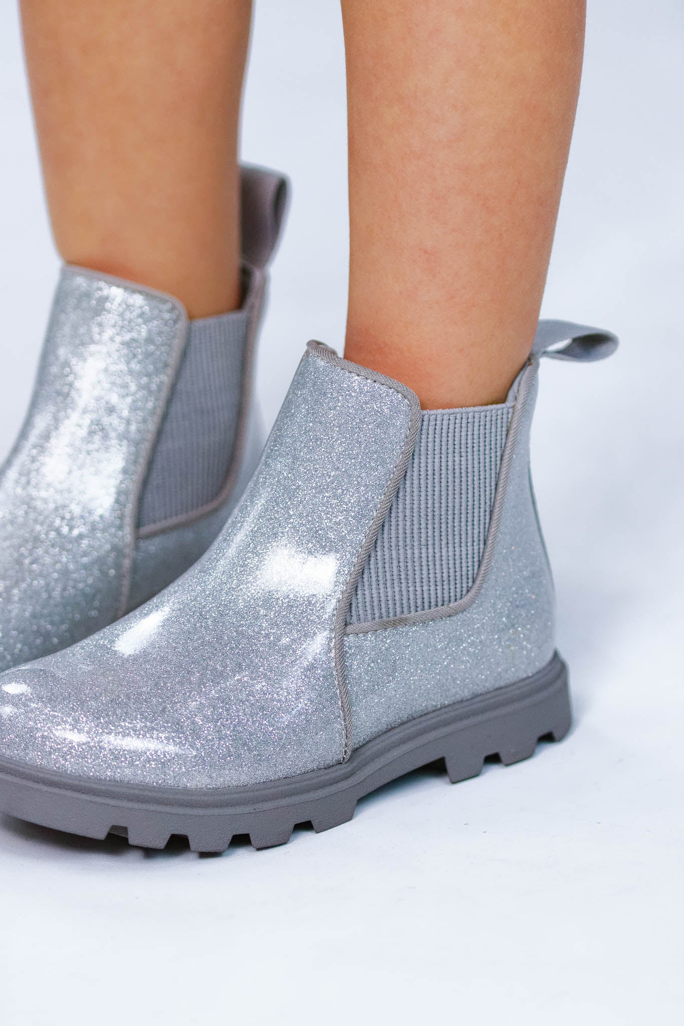 Silv Glitter Kensington Treklite Boot (Toddler Little Girl