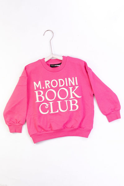 MiniRodini Book club emb sweatshirt 3-5Y