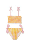 Mon Coeur Yellow Gingham Bikini