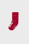Mayoral Red Christmas Socks