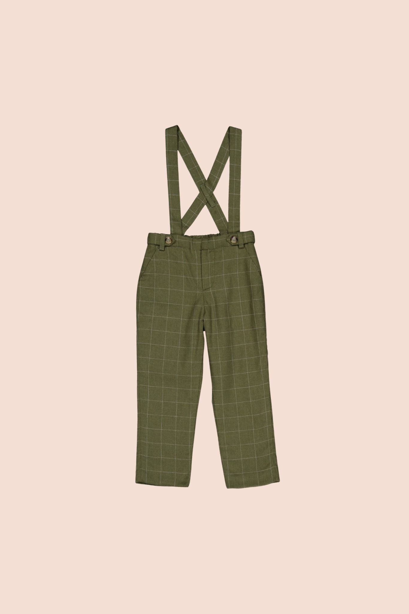 Kidiwi Bertrand Checks Trousers