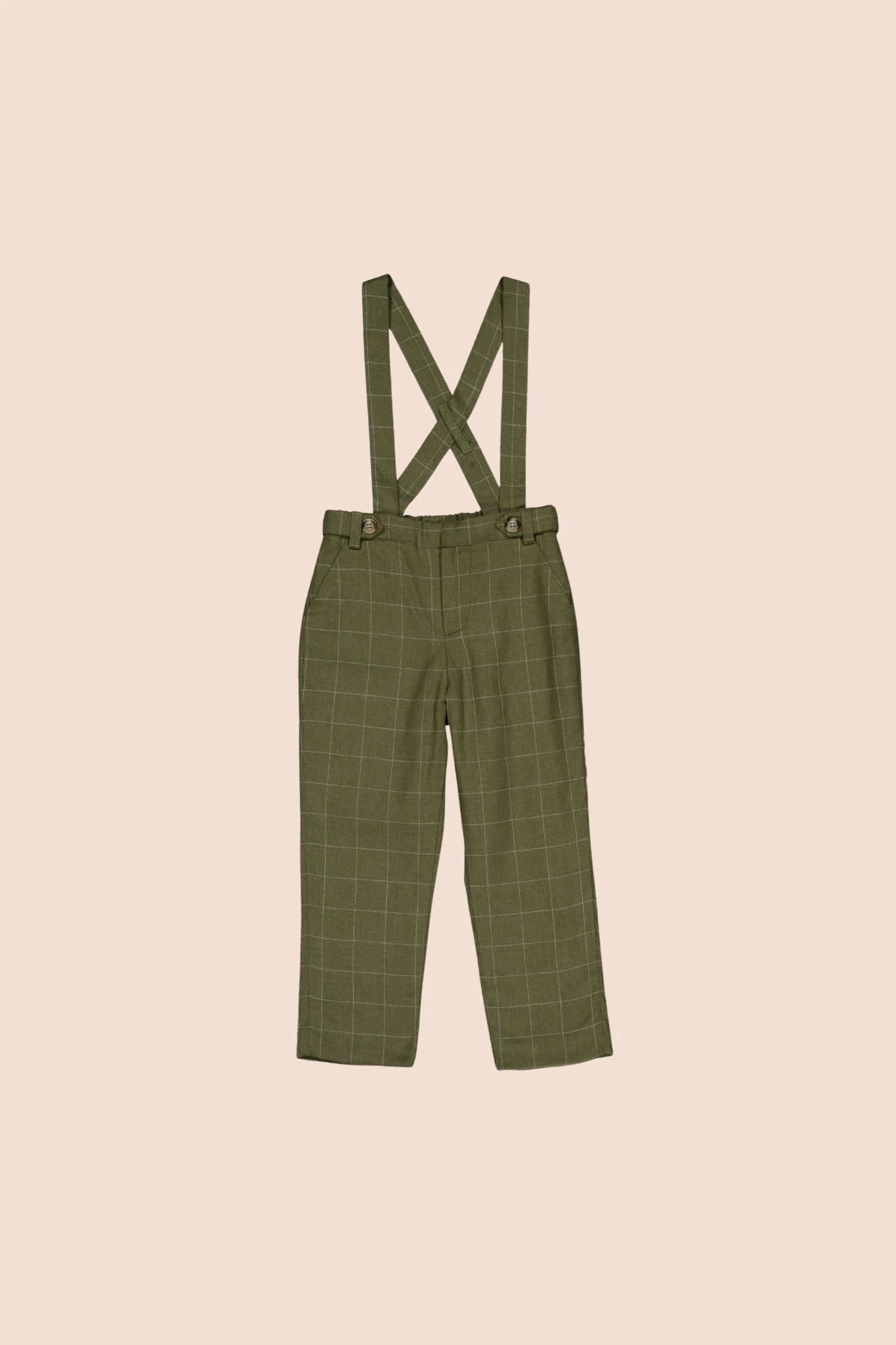 Kidiwi Bertrand Checks Trousers