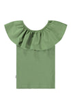 Molo Reca Moss Green Short Sleeve Shirt