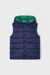 Mayoral Green and Navy Reversible Vest