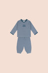 Antebies Blue Embroidered Cuddle Weather Set