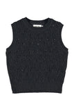 Molo Greta Black Wool Vest