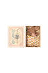 Maileg Rose Sleepy Wakey Baby Mouse in Matchbox