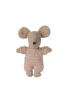 Maileg Rose Baby Mouse in Carry Cot