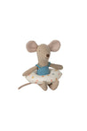 Maileg Little Sister Beach Mouse w/ Float