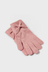 Mayoral Knit Pink Gloves