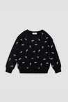 Miles the Label Black Sneaker Knit Sweatshirt