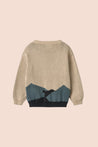 Wheat Jaquard Warm Sand Mountain Sweater