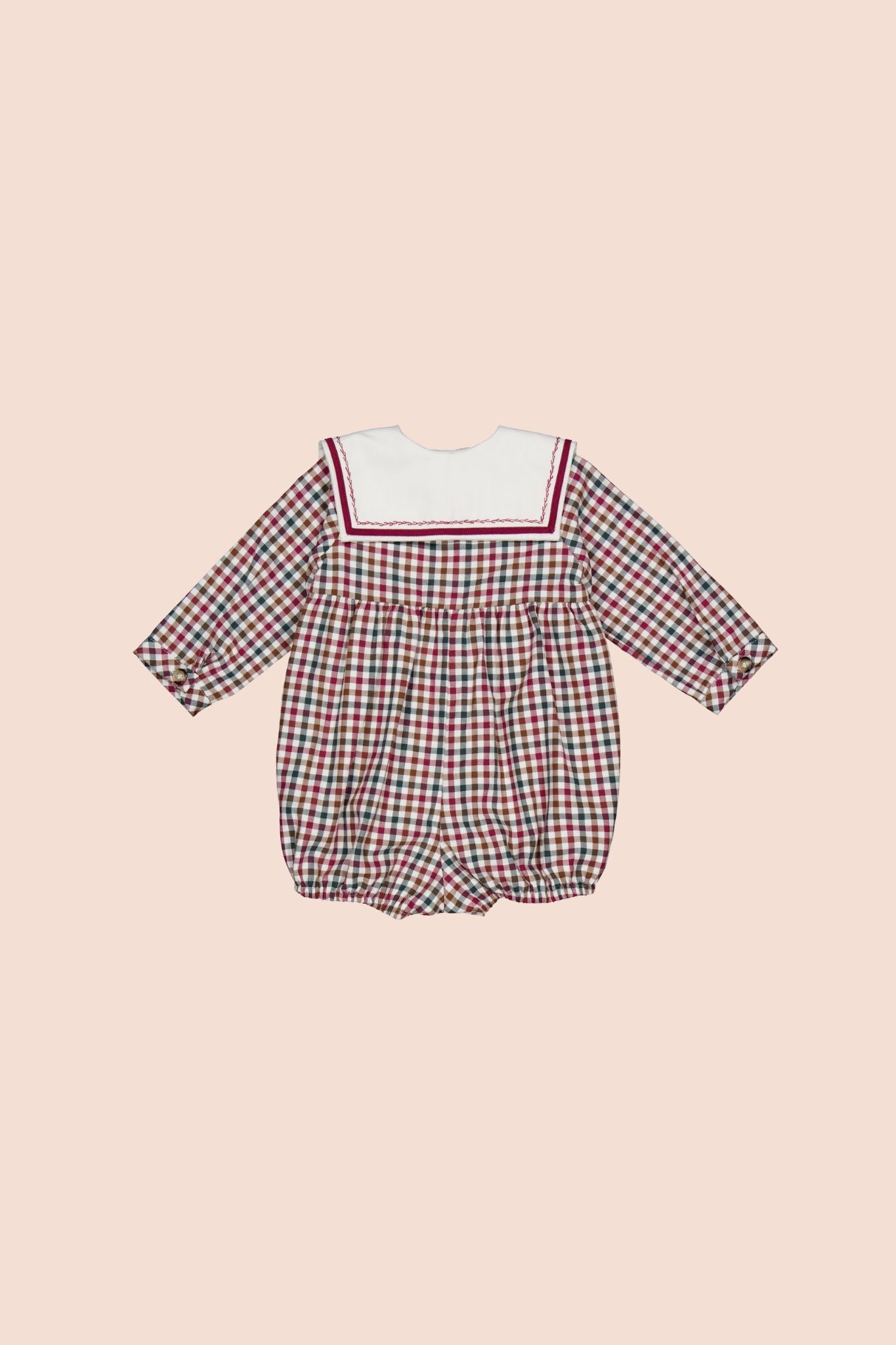 Kidiwi Paulin Gingham Romper