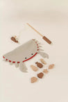 Coco Village Wooden Fishing Game with Bag