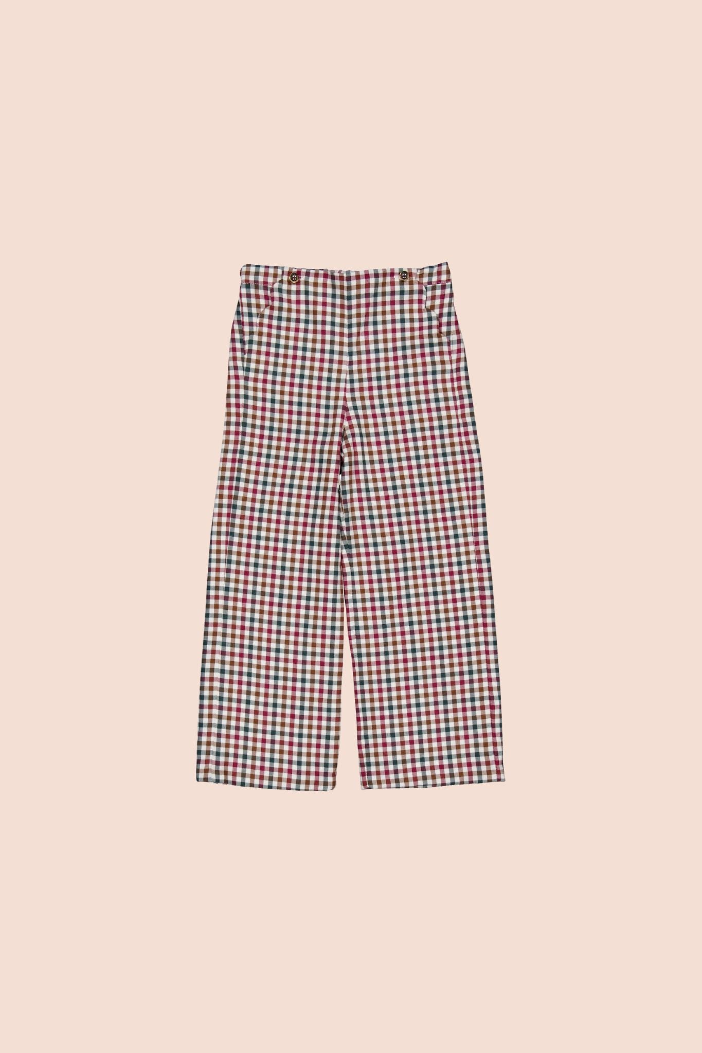 Kidiwi Solène Gingham Pants