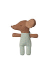 Maileg Blue Sleepy Wakey Baby Mouse in Matchbox