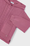 Mayoral Hot Pink Knit Pants Set