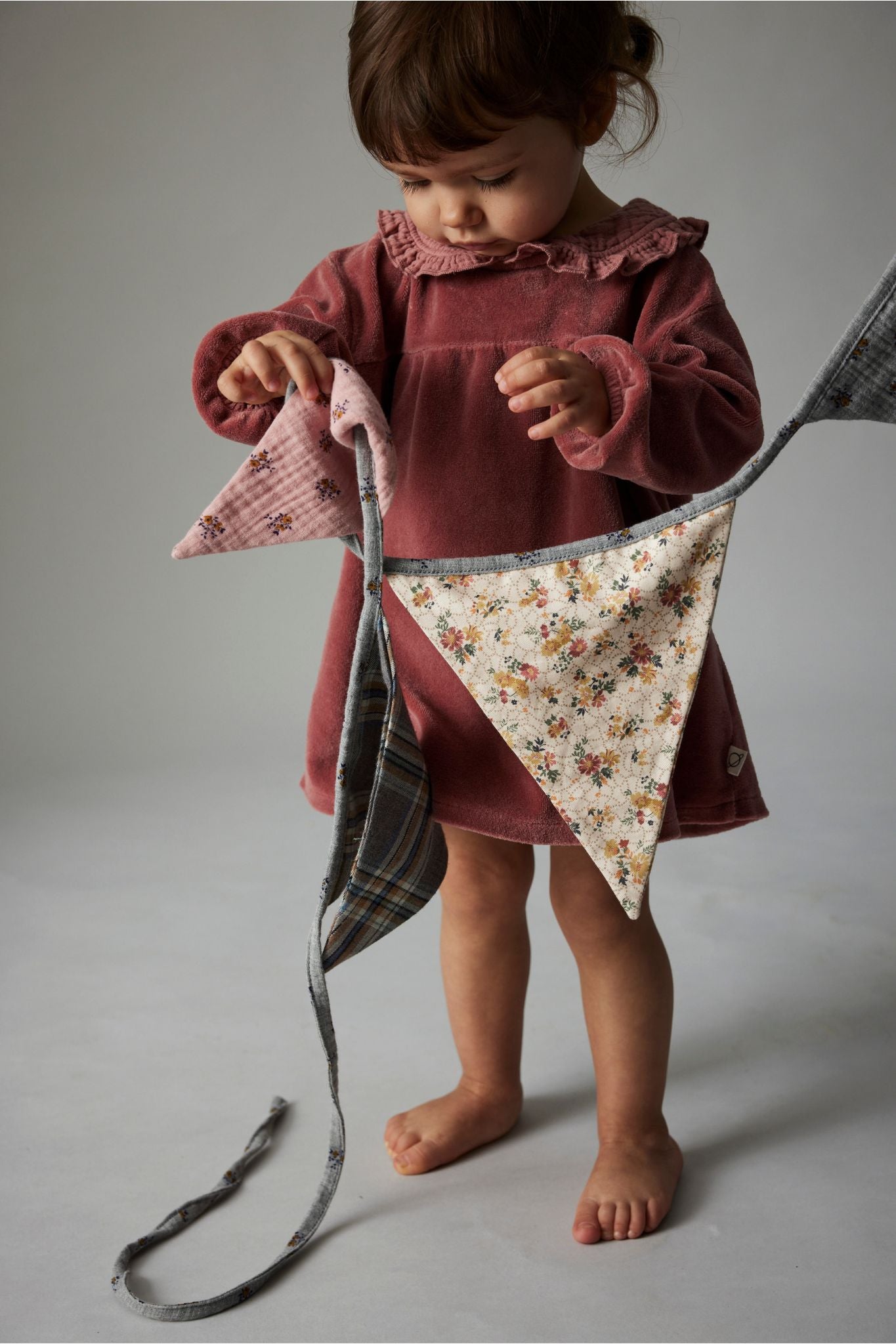 Organic Rose Velour Dress (Baby Girl) – Bowfish Kids