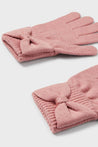 Mayoral Knit Pink Gloves