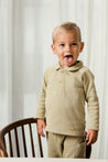 UAUA Olivia Polo Long Sleeve Shirt (Baby Boy)