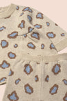 Mayoral Newborn Tapioca Cheetah Knit Set