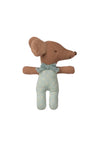 Maileg Blue Sleepy Wakey Baby Mouse in Matchbox