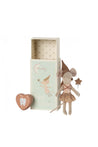 Maileg Tooth Fairy Mouse in Matchbox - Rose (3+ Years)