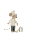 Maileg Chef Mouse w. Soup Pot and Spoon