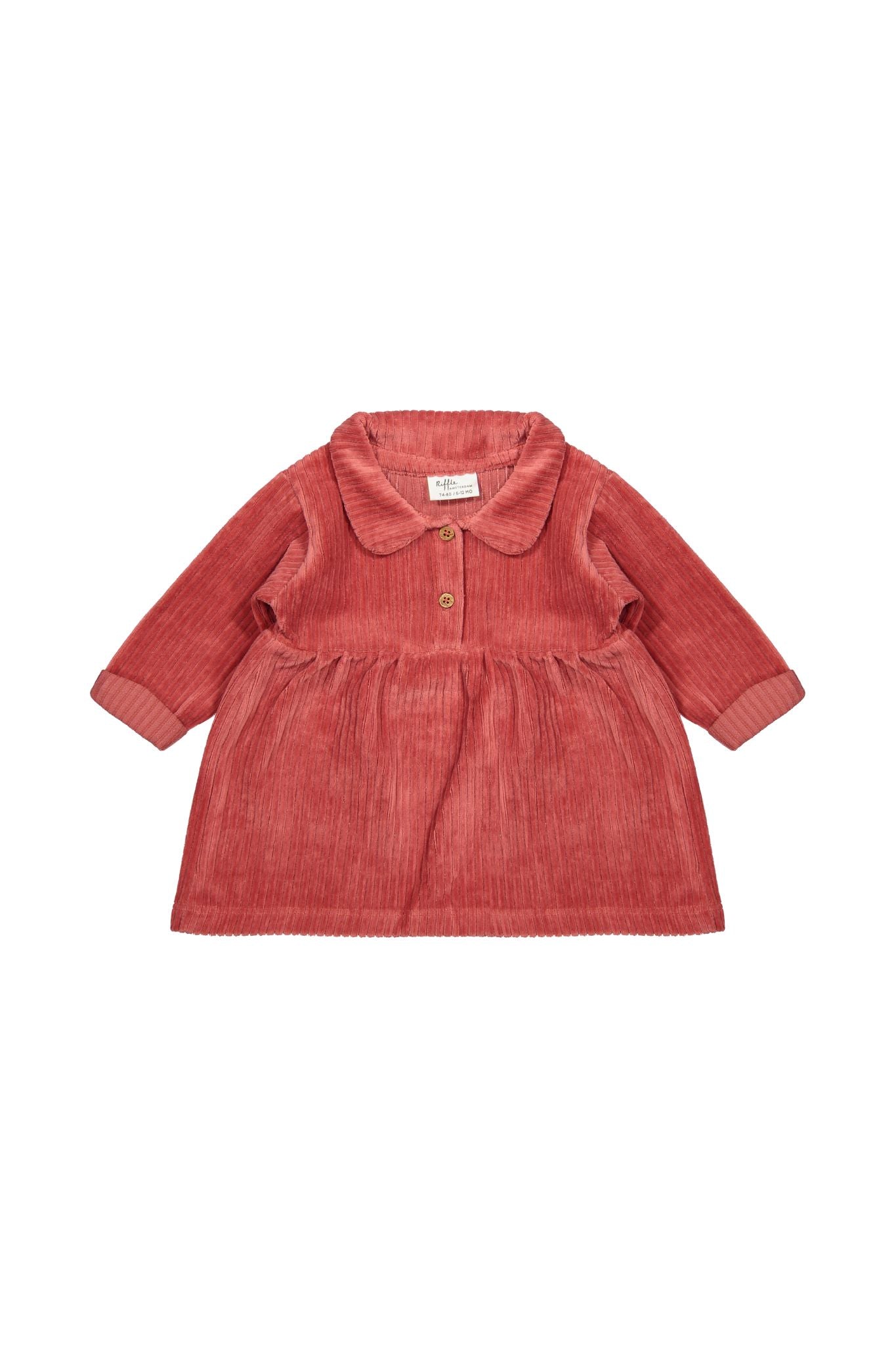 Corduroy Rib Pink Amalia Dress (Baby Girl) Bowfish Kids Corduroy Rib Pink Amalia Dress (Baby Girl) Bowfish Kids