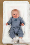 Antebies Blue Embroidered Cuddle Weather Set