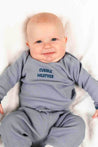 Antebies Blue Embroidered Cuddle Weather Set