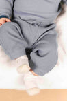 Antebies Blue Embroidered Cuddle Weather Set
