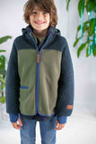 Ulani Dusty Green Fleece Jacket (Boy)