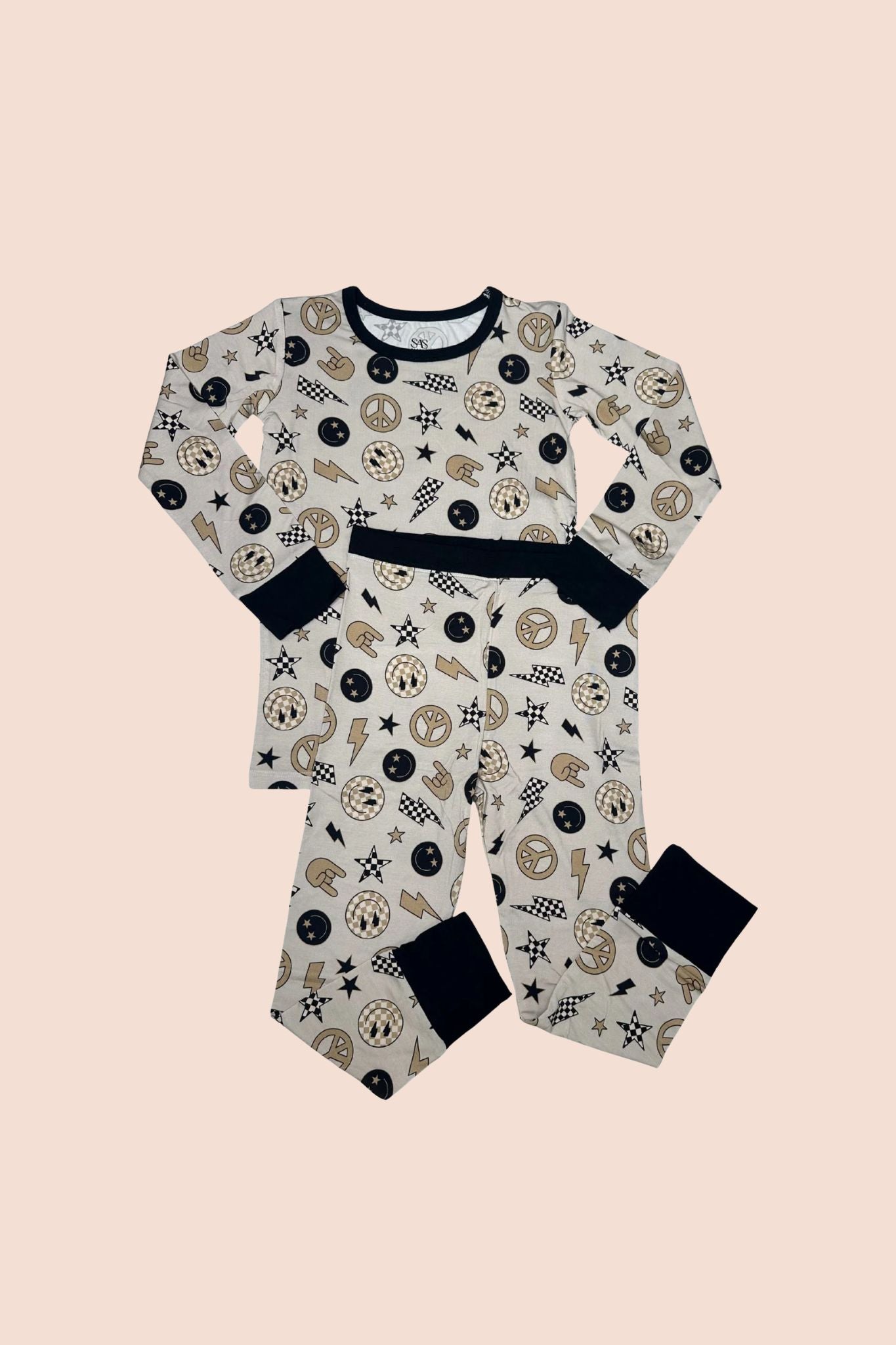 SAS Bamboo Smiley Checked Bamboo Pajamas