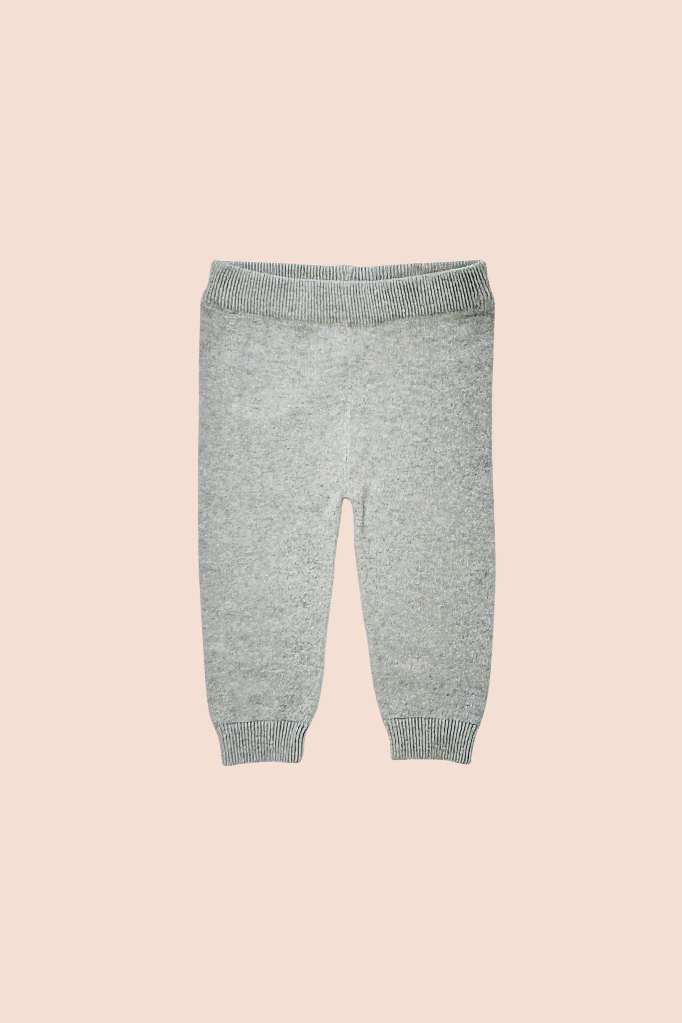 Viverano Heather Grey Knit Pants
