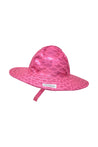 Flap Happy UPF 50 Shiny Pink Scales Splash Hat