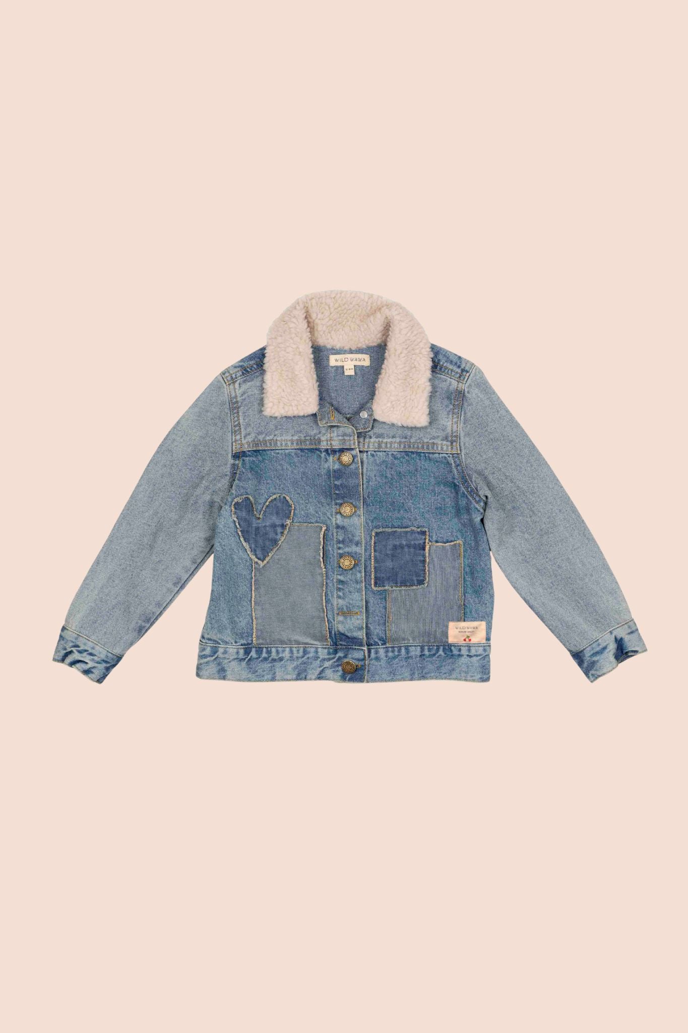 Wild Wawa Denim Patchwork Jacket