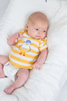 Mayoral Newborn Ducky Stripe Tee Shirt