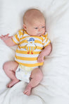 Mayoral Newborn Ducky Stripe Tee Shirt