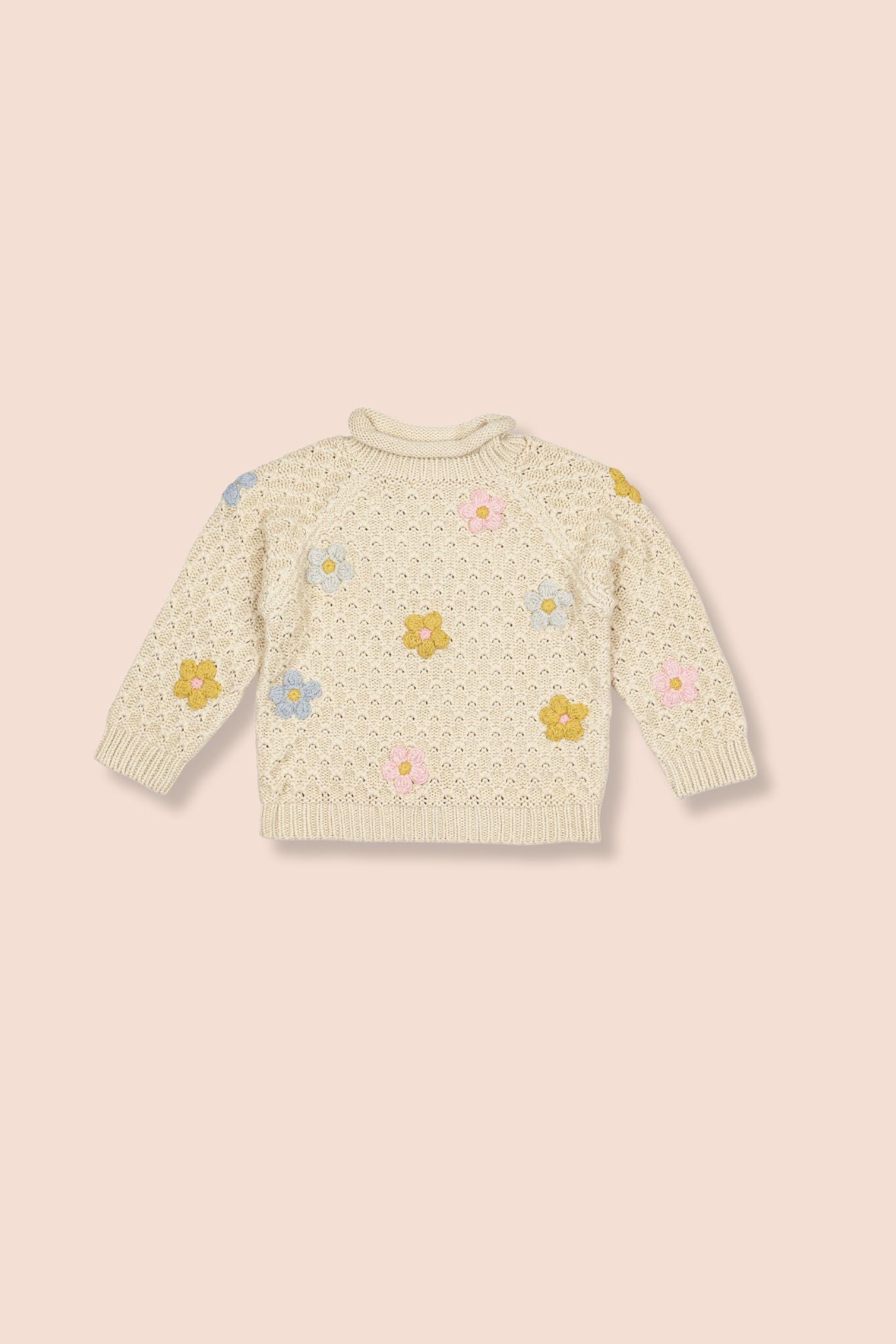 Wild Wawa Embroidered Jardin Sweater
