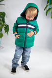 Mayoral Green and Navy Reversible Vest