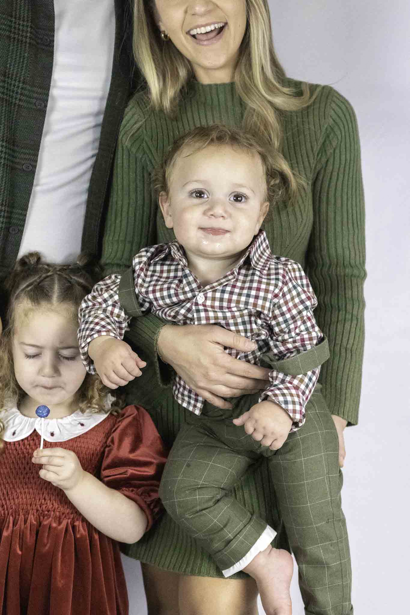 Kidiwi Arthur Pine Gingham Shirt