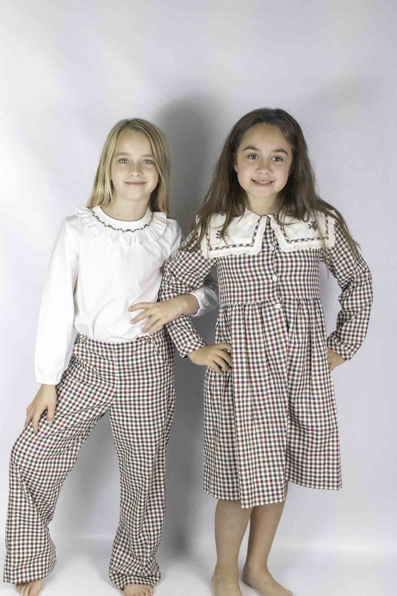 Kidiwi Solène Gingham Pants