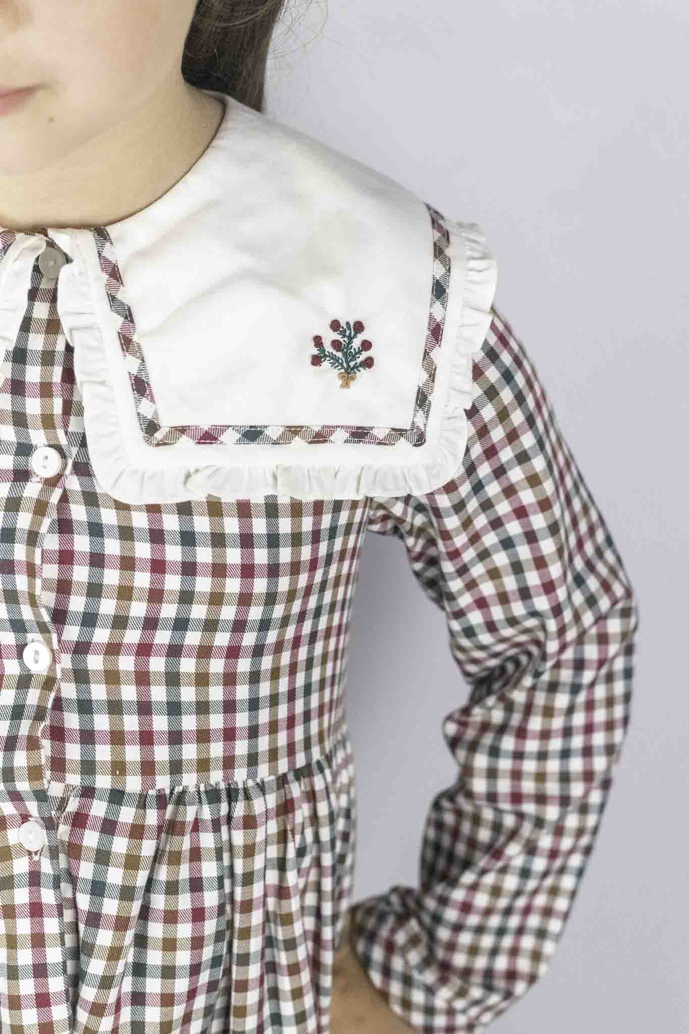 Kidiwi Paola Gingham Dress