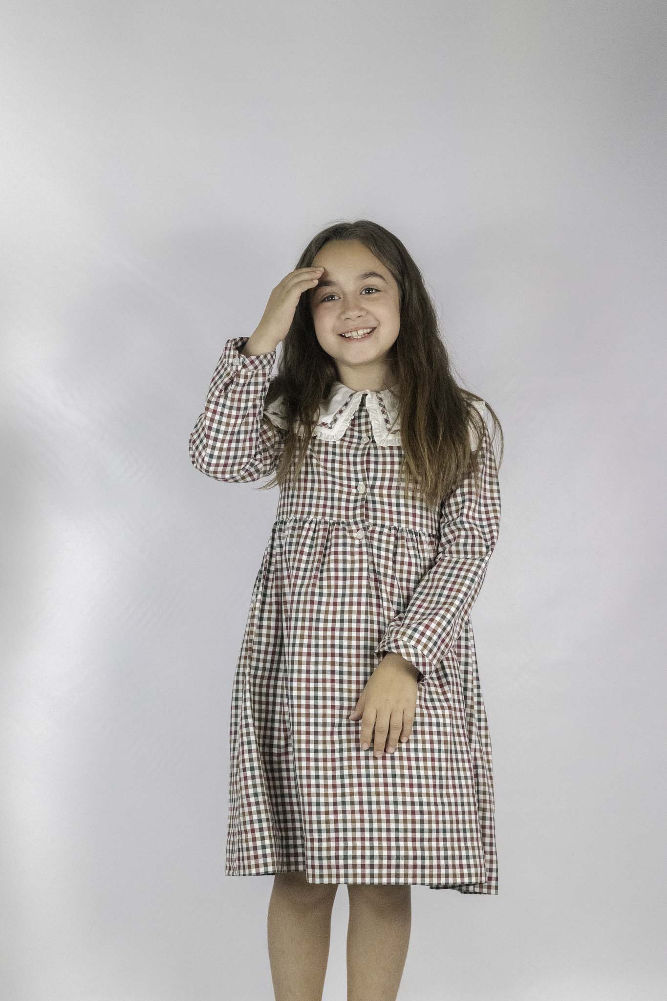 Kidiwi Paola Gingham Dress