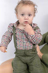 Kidiwi Arthur Pine Gingham Shirt