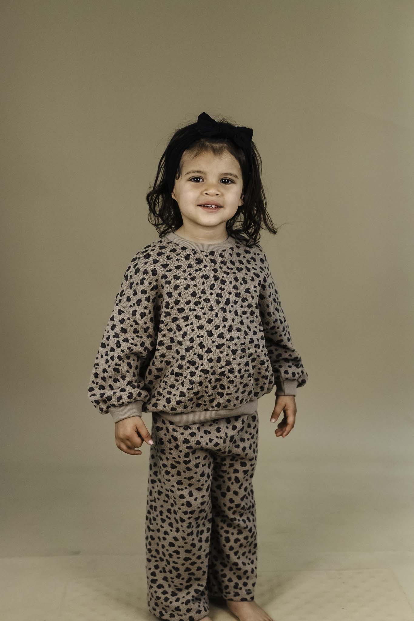 Play Up Leopard Jersey Pullover